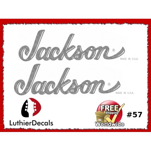 Jackson Guitar Decal #57